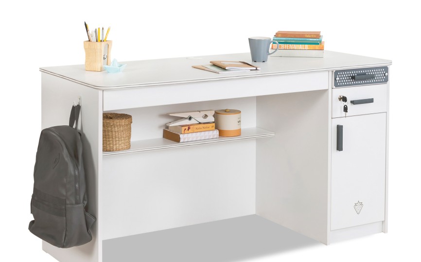 Письменный стол широкий "White", W-1103