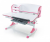 Стол Mealux Aivengo-L (BD-720) WP столешница белая/ножки белые с розовыми накладками