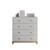 Комод Наоми 3 с четырьмя ящиками (Белый, ЛДСП белый гладкий)