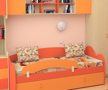 Тахта "Миа" с выдвижной кроватью (SF-148603)