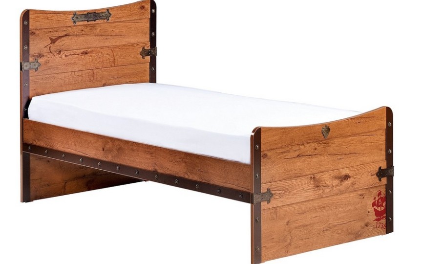 BLACK PIRATE KS-1314 Кровать 100*200 (без матраса)