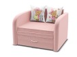 Диван Мультик Мишки нежно-розовый 