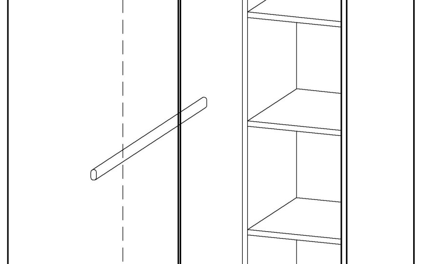 Шкаф угловой "Иллюзия"