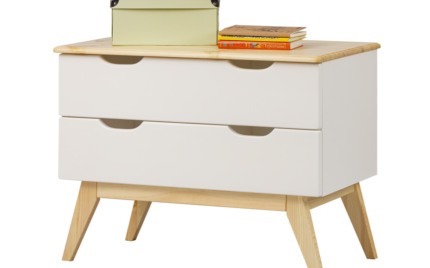Тумба, два широких ящика Тимберика Кидс №10 на ножках