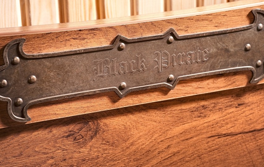 BLACK PIRATE KS-1315 Кровать 120*200 (без матраса)