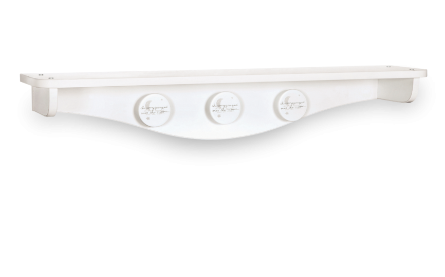 Полка c вешалками Baby Cotton Полка c вешалками Baby Cotton