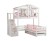 Кровать чердак с лестницей-комодом Тимберика Кидс N13