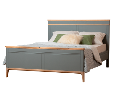 Кровать Грета №13, 15, 16 верх без фрезеровки, высокое изножье