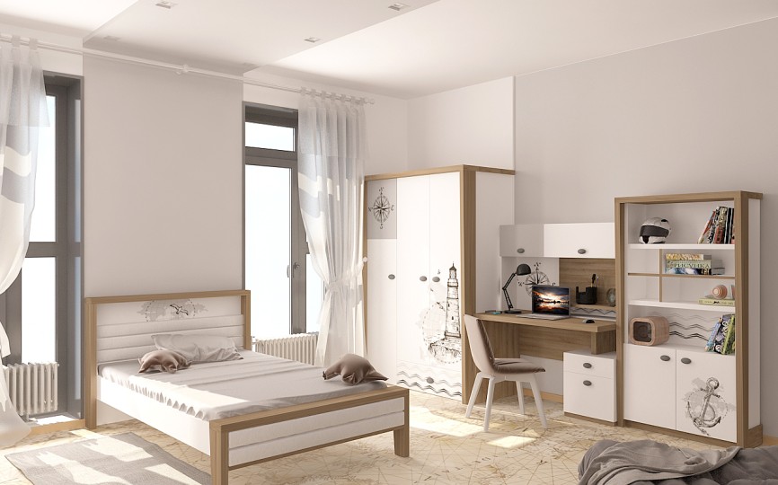 Комната №3 MIX OCEAN (кремовый)