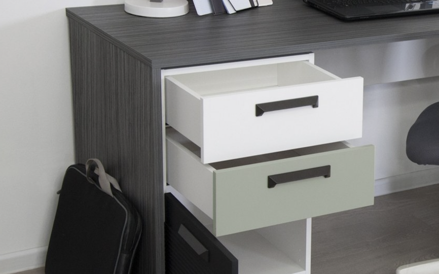 Стол прямой Сплит с угловым модулем