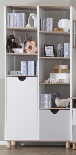 Книжный шкаф Барни Беж