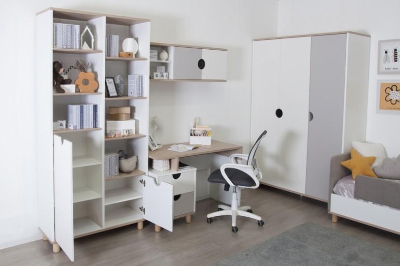 Книжный шкаф Барни Беж