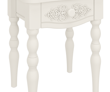 Тумба прикроватная Ассоль АС-39 Белый