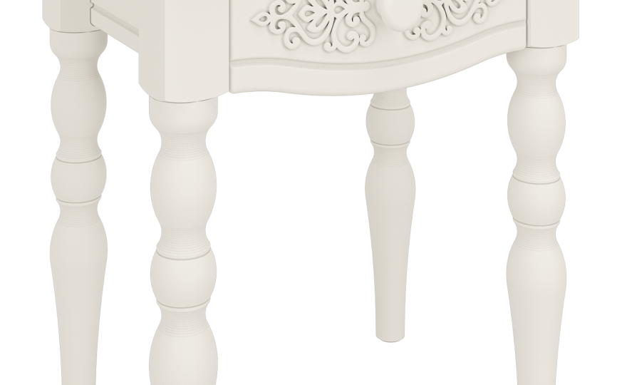 Тумба прикроватная Ассоль АС-39 Белый