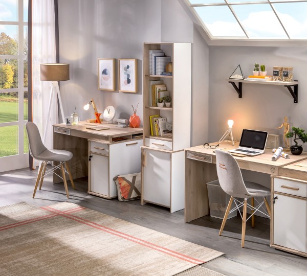 Стеллаж узкий "White", W-1501