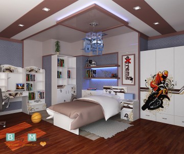 Детская комната "Extreme" вариант №2 Детская комната "Extreme" вариант №2