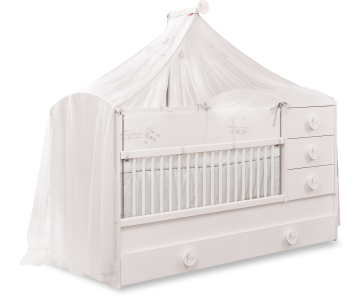 Кровать детская трансформер Baby Cotton