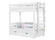 Кровать двухъярусная, лестница с торца Тимберика Кидс N14