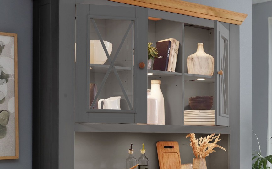 Буфет Форест Графит, 3 двери