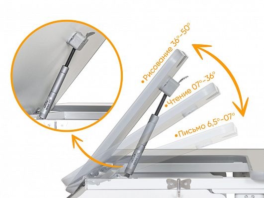 Детский стол Hamilton Multicolor с полкой (BD-680 + S-50)