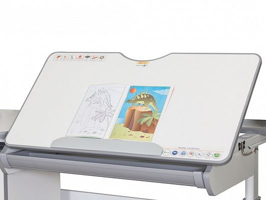 Детский стол Hamilton Multicolor с полкой (BD-680 + S-50)