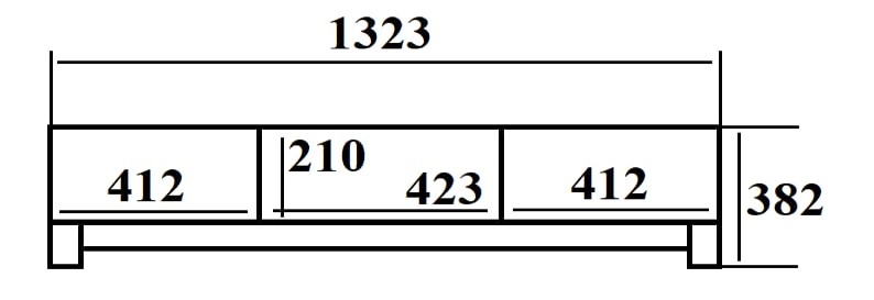 Тумба - банкетка Наоми 6