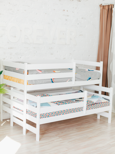 Кровать 2-х ярусная с выдвижным спальным местом (с ящиками)