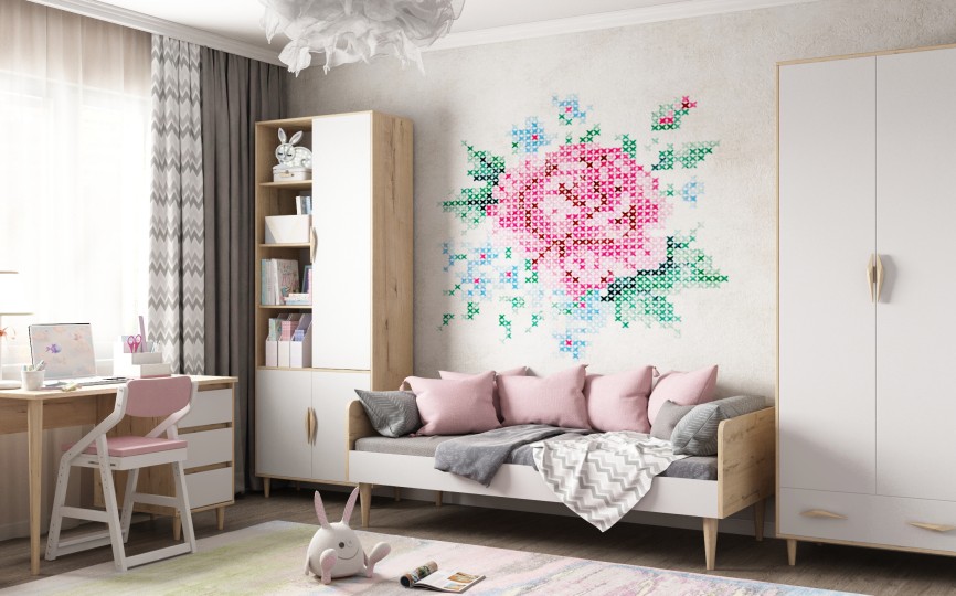 Комната "Два плюс два" Белая