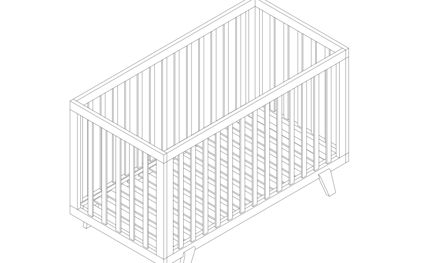 Кроватка Erbesi America (Америка)