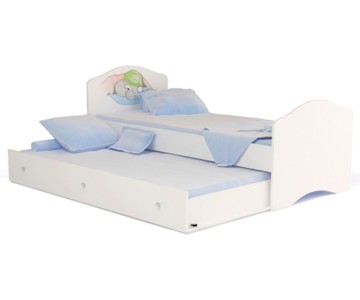 Выкатной ящик для кровати классика "Bears" Выкатной ящик для кровати классика "Bears"