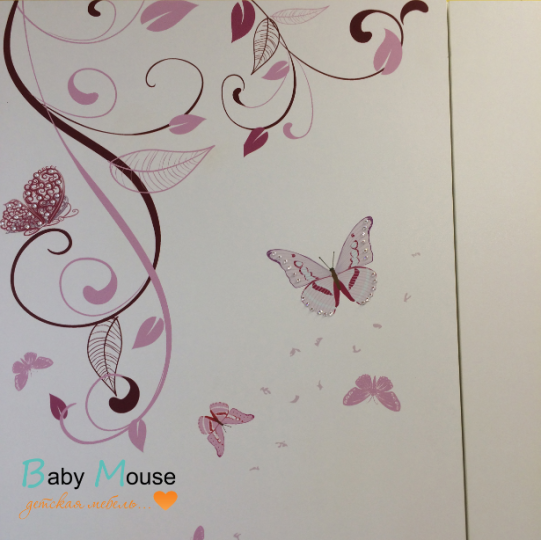 Шкаф 2-х дверный "Фея" без/со стразами Swarovski c 1 ящиком Шкаф 2-х дверный "Фея" без/со стразами Swarovski c 1 ящиком