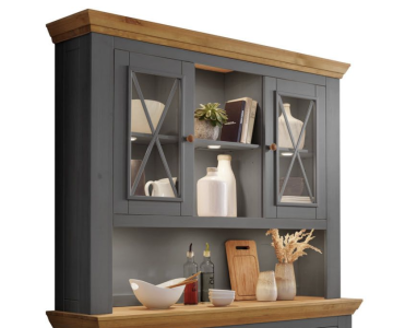 Надстройка для комода Форест Графит, 3 двери Надстройка для комода Форест Графит, 3 двери