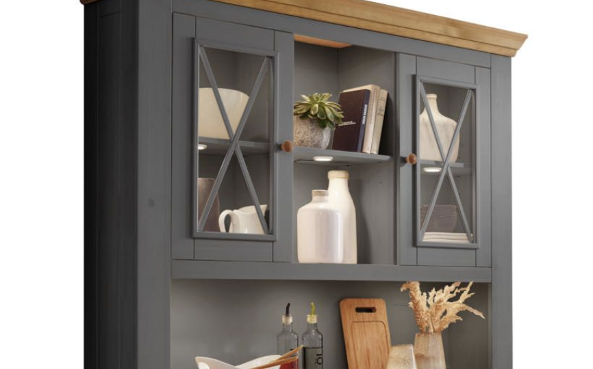 Надстройка для комода Форест Графит, 3 двери