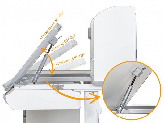 Детский стол Hamilton Multicolor  (BD-680) + надстройка