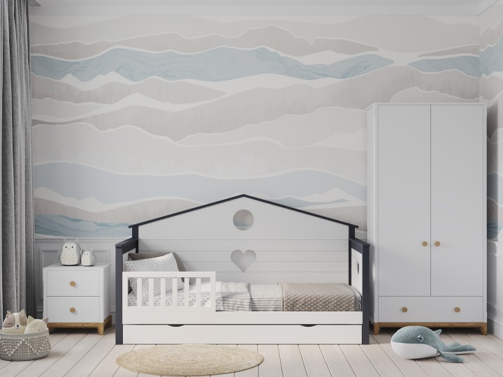 Шкаф 2-х дверный Наоми 8 с одним лицевым ящиком Шкаф 2-х дверный Наоми 8 с одним лицевым ящиком