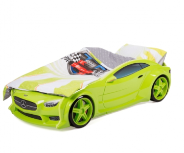 Комплект постельного белья для машинок-кроваток (салатовый)   