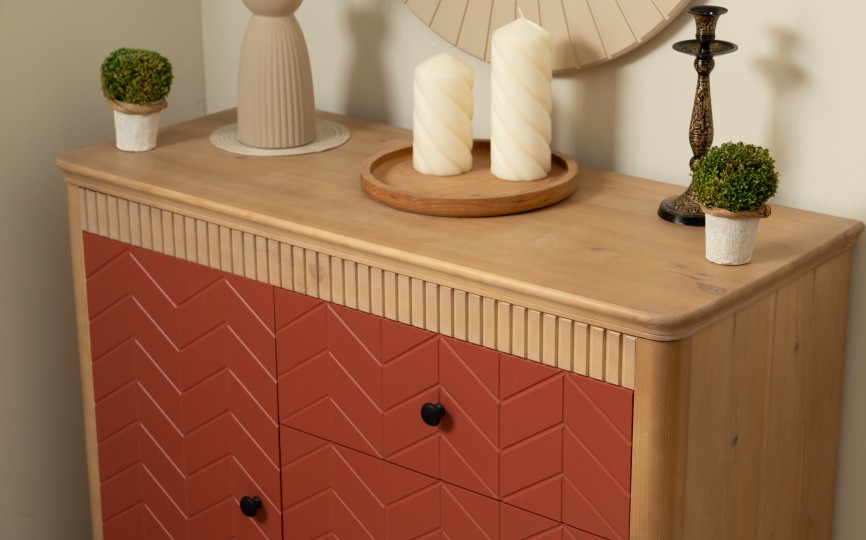 Комод Грета №8, одна дверь, три ящика