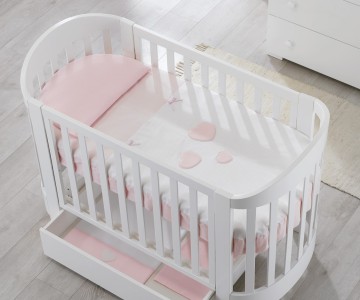 Кроватка овальная Erbesi Ariel (Ариель)