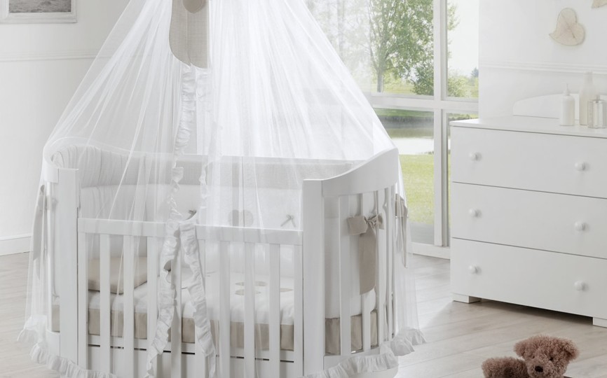 Кроватка овальная Erbesi Ariel (Ариель)