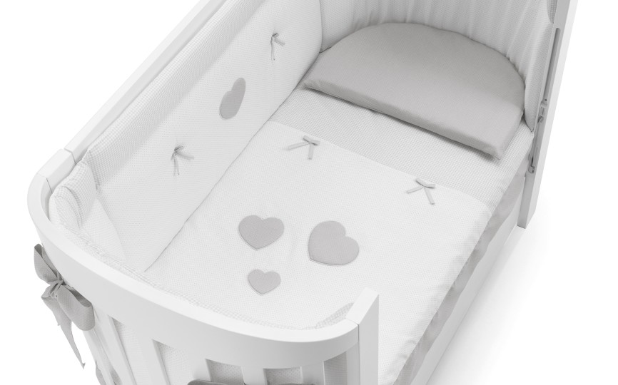 Кроватка овальная Erbesi Ariel (Ариель)