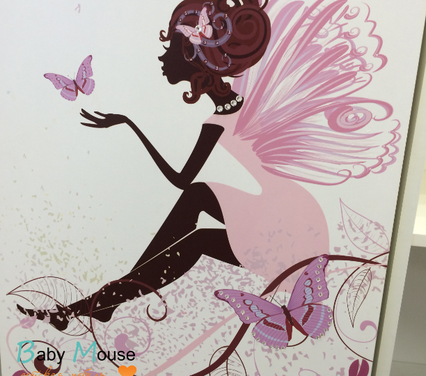 Комод "Фея" без/со стразами Swarovski