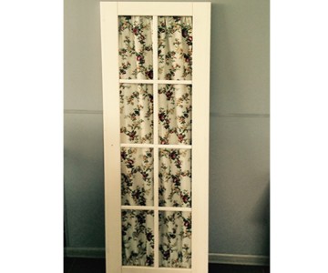 Штора для стеклянной двери "Бейли" и "Лебо"