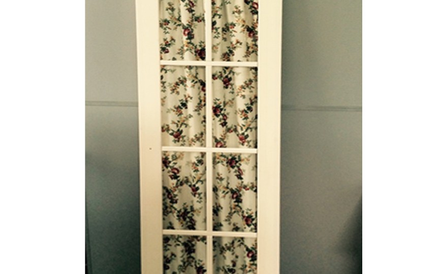 Штора для стеклянной двери "Бейли" и "Лебо"