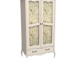Шкаф двухдверный со стеклянными дверями "Лебо" Шкаф двухдверный со стеклянными дверями "Лебо"
