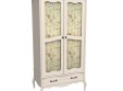Шкаф двухдверный со стеклянными дверями "Лебо" Шкаф двухдверный со стеклянными дверями "Лебо"