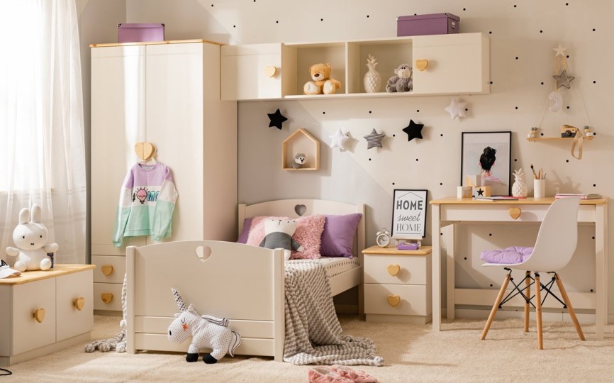 Стол письменный с ящиком широким Тимберика Кидс №3