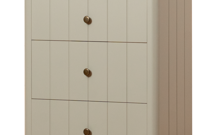 Комод Грета №4 с тремя ящиками, узкий