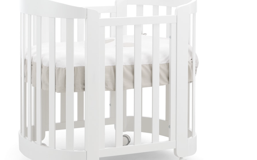 Колыбель - кроватка трансформер овальная Erbesi Sweet (Свит)