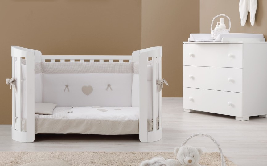 Колыбель - кроватка трансформер овальная Erbesi Sweet (Свит)