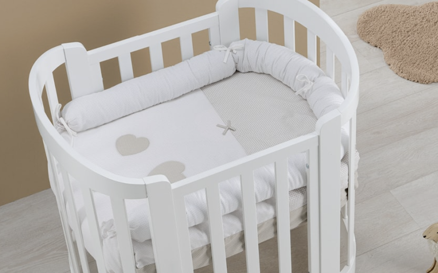 Колыбель - кроватка трансформер овальная Erbesi Sweet (Свит)